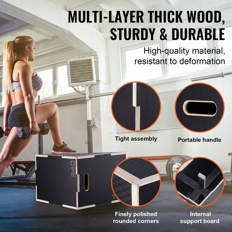 3'ü 1 Arada Plyometrik Zıplama - Box Jump Plyo incelemesi ve fiyatı