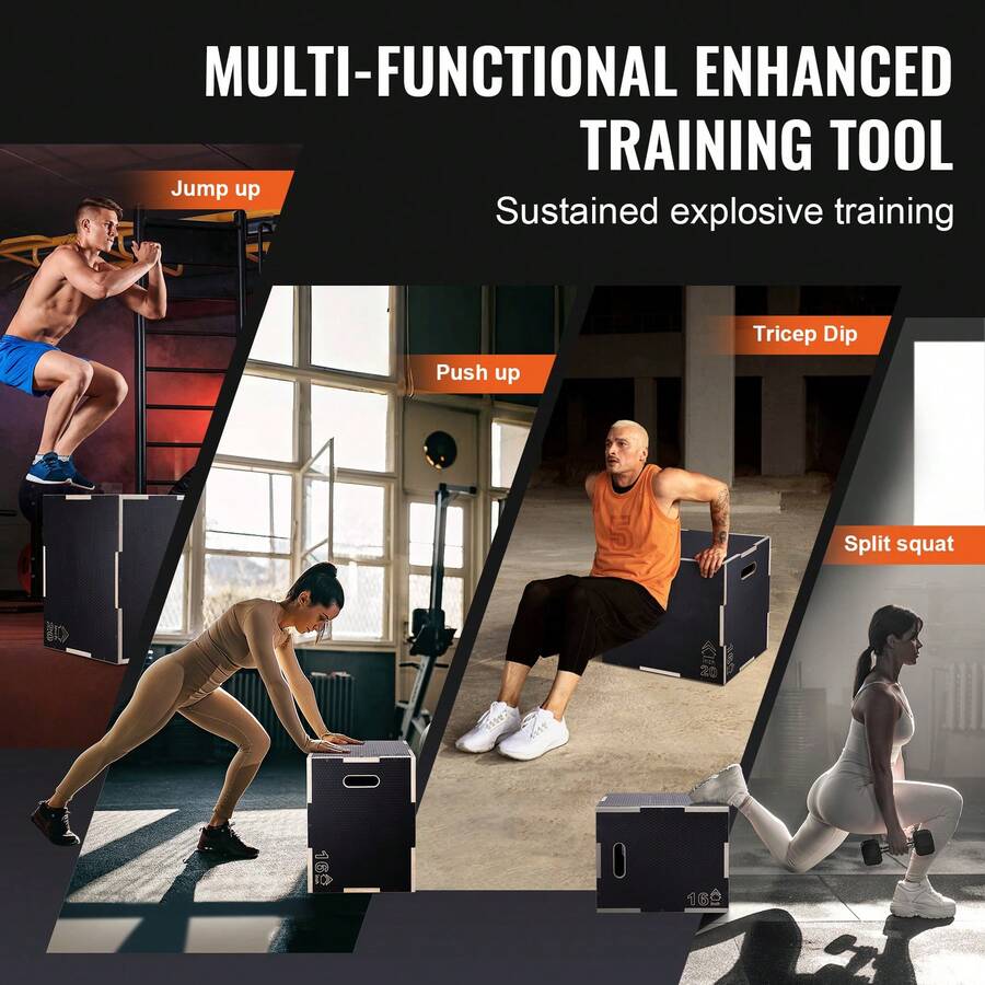 3'ü 1 Arada Plyometrik Zıplama - Box Jump Plyo incelemesi ve fiyatı