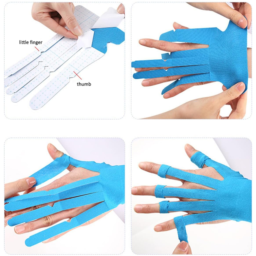 5 Adet Önceden Kesilmiş Kinesi - Finger Tape Athletic incelemesi ve fiyatı