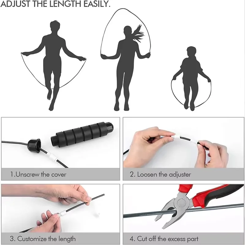 Ayarlanabilir Çelik Tel Atlama - Jump Rope Speed Bearing incelemesi ve fiyatı
