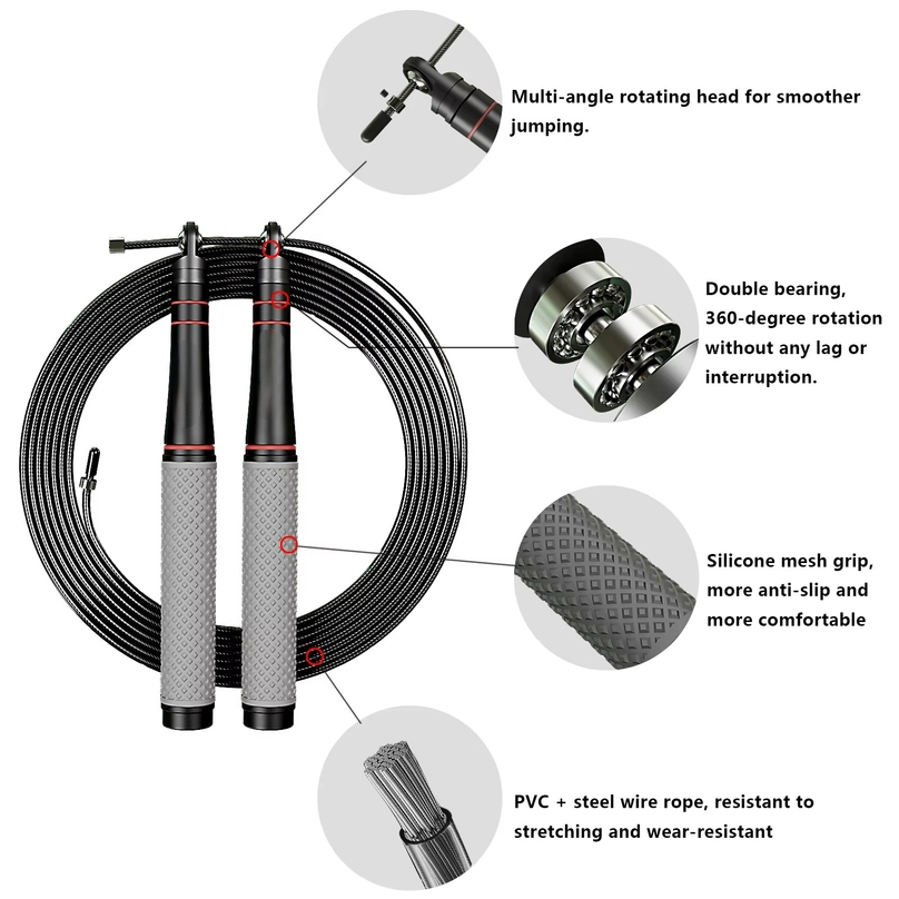 Hızlı Atlama İpi, Dayanıklı ve - Jump Rope Speed Bearing incelemesi ve fiyatı